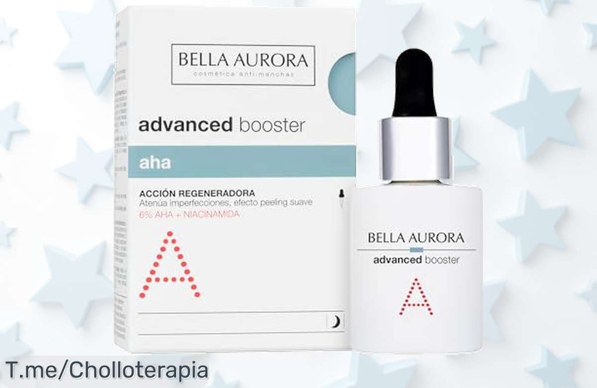 Transforma tu piel con Bella Aurora: exfoliación suave, poros minimizados y un tono radiante. Aprovecha este ofertón único y brilla ya antes que se acabe. ¡Compra ahora!
