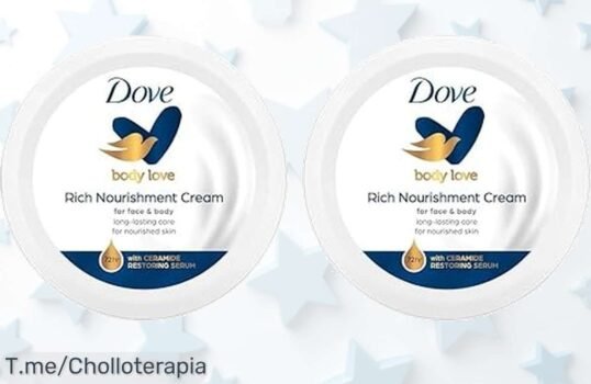 Transforma tu piel con Dove Crema Hidratante 3 en 1, ¡un super chollo! Suavidad y frescura por 72 horas a precio de ganga ¡Compra ahora antes que se agoten!