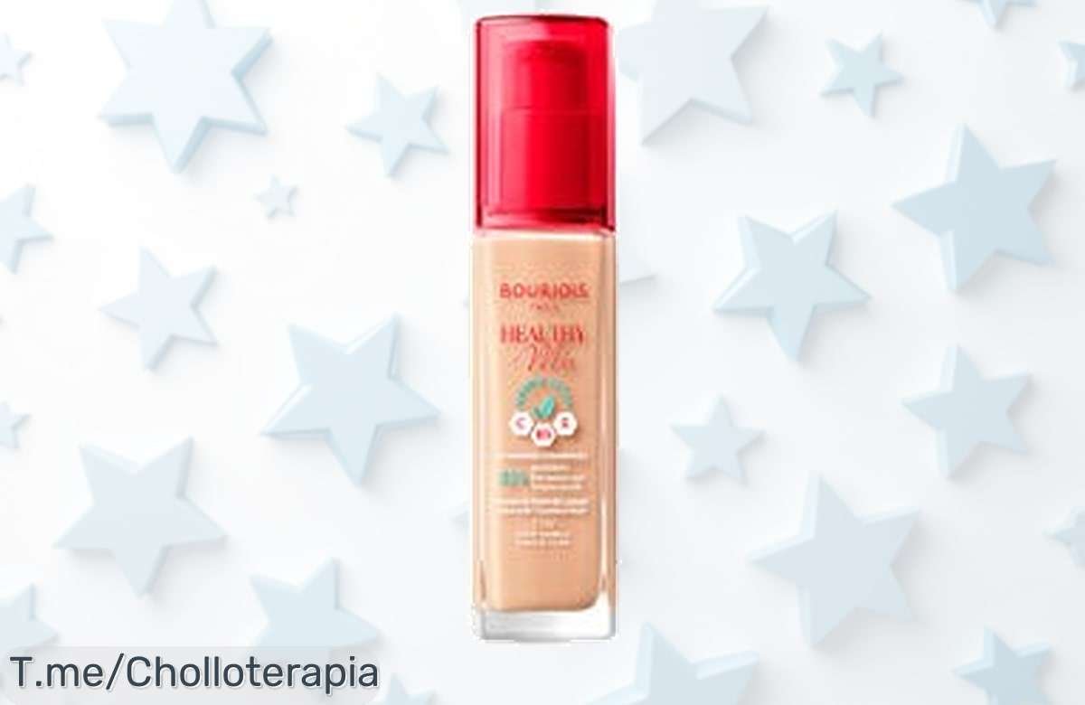 Transforma tu piel con Healthy Mix Clean Foundation de BOURJOIS; luminosidad instantánea y frescura en un solo paso. Aprovecha este ofertón único, ¡date prisa antes que se acabe!
