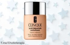 Transforma tu piel con el Antiblemish Make Up de Clinique a un precio loco, dile adiós a las imperfecciones y brilla hoy mismo ¡Oferta limitada que no puedes dejar pasar!
