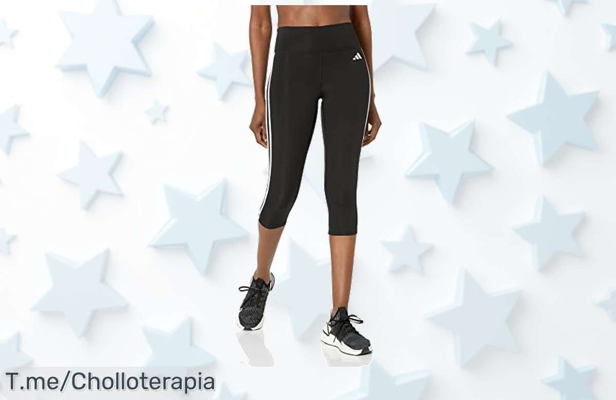 Transforma tu rutina con las leggings adidas Mujer Train Essentials: alta elasticidad y un bolsillo oculto. ¡No te pierdas este super chollo, date prisa y cómpralas ya!