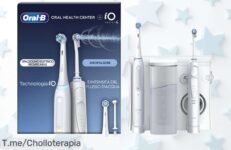 Transforma tu sonrisa con el super chollo Oral-B iO4 y su irrigador: limpieza profunda en 2 clics Oferta única, ¡aprovecha ya y deslumbra con tu sonrisa radiante!