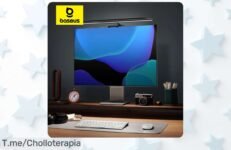 Transforma tus estudios con la lámpara de escritorio que ilumina tu pantalla, una oferta única para no quedarte en la oscuridad ¡Aprovecha este super chollo antes de que se agote!