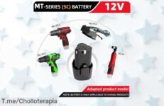 Transforma tus herramientas en superhéroes con la batería recargable VVOSAI y disfruta de una energía imbatible a un precio loco ¡Apresúrate, el ofertón es por tiempo limitado!