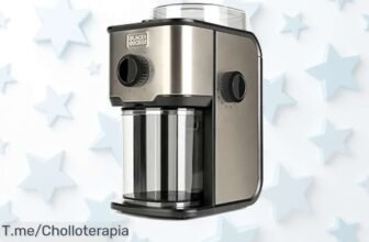 Transforma tus mañanas con el molinillo de café Black+Decker a un precio loco, disfruta del café fresco y aromático como nunca antes ¡Aprovecha esta oferta única ya!