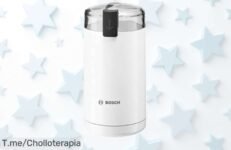 Transforma tus mañanas con el molinillo de café eléctrico Bosch Hogar a un precio loco, super chollo Aprovecha este ofertón único antes que se agote ¡Compra ya!
