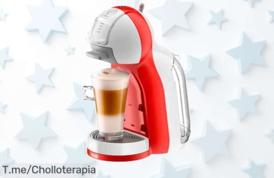 Transforma tus mañanas con la Cafetera Dolce Gusto MINI ME Roja y Blanca, un diseño moderno que te regala café en segundos ¡Hazte este ofertón antes de que desaparezca!