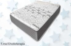 Transforma tus noches con el colchón viscoelástico de 30cm que alivia dolores de espalda, ¡aprovecha este ofertón y tu cupón! Solo quedan pocas unidades, actúa ya