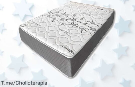 Transforma tus noches con el colchón viscoelástico de 30cm que alivia dolores de espalda, ¡aprovecha este ofertón y tu cupón! Solo quedan pocas unidades, actúa ya