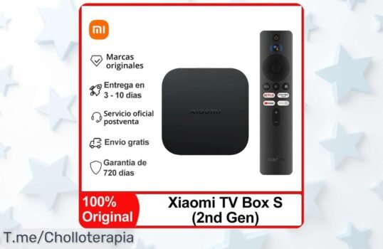 Transforma tus noches con la Mi TV Box S: el reproductor 4K Ultra HD que te garantiza un entretenimiento épico Aprovecha este super chollo y compra ya antes de que se agote