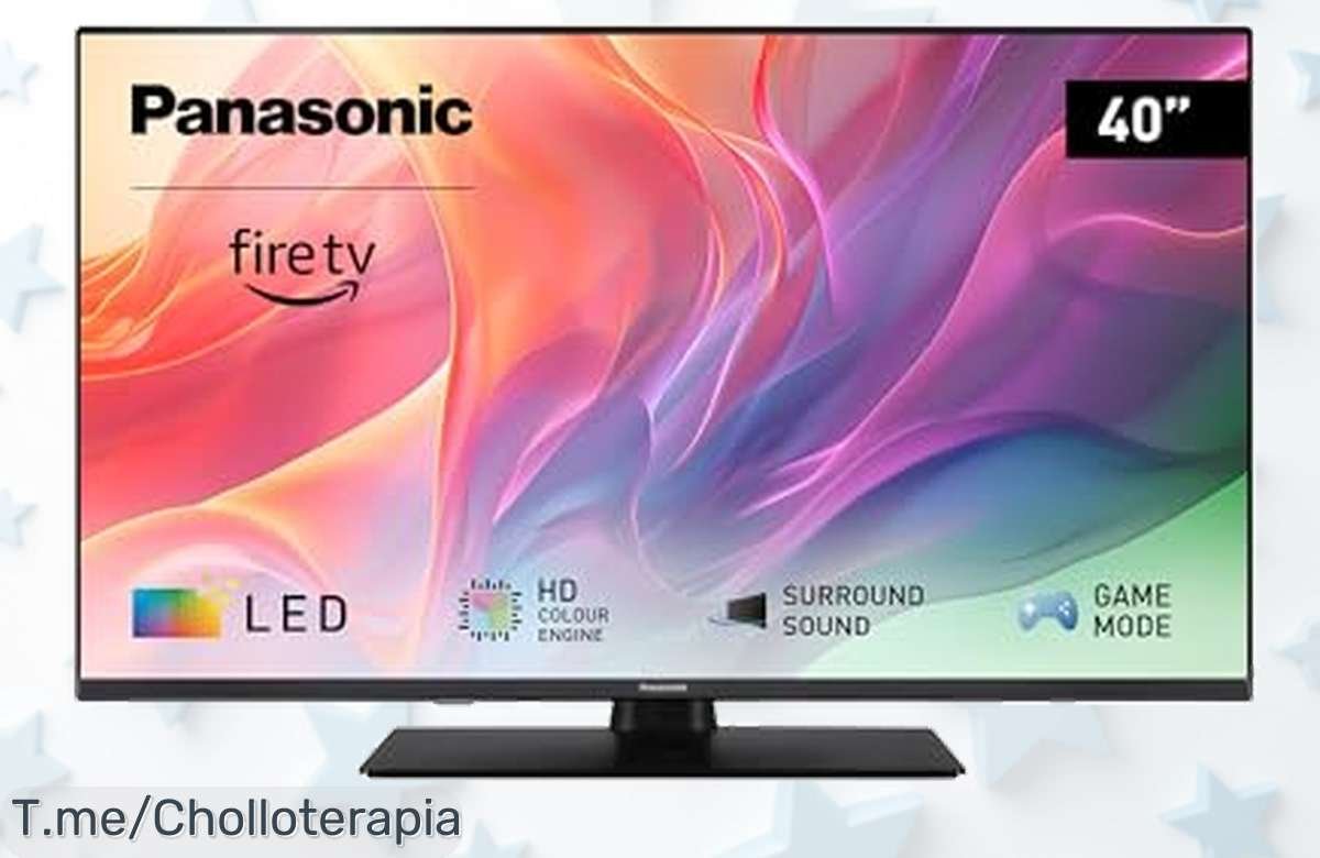 Transforma tus noches de cine con la Panasonic TV de 40” Full HD y HDR a precio loco, colores vibrantes esperan por ti. ¡No pierdas este ofertón limitado, compra ya!