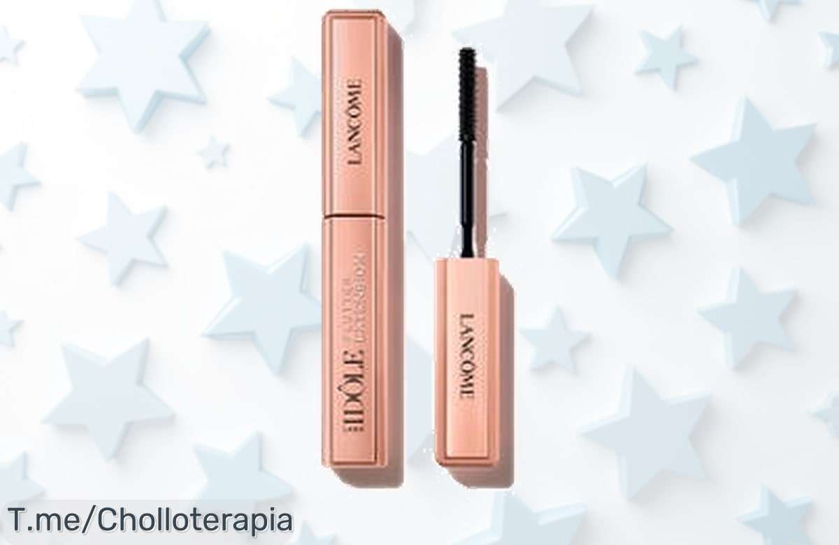 Transforma tus pestañas con Lash Idole Flutter Ext Mascara de LANCOME y deslumbra a todos en un instante. Super chollo limitado, ¡no te quedes sin la tuya!