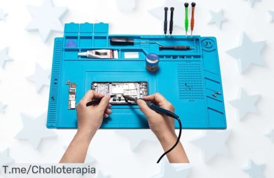 Transforma tus reparaciones con la estera magnética de silicona a un precio loco, fácil de usar y perfecta para todos ¡Compra ahora antes que se acabe este ofertón único!