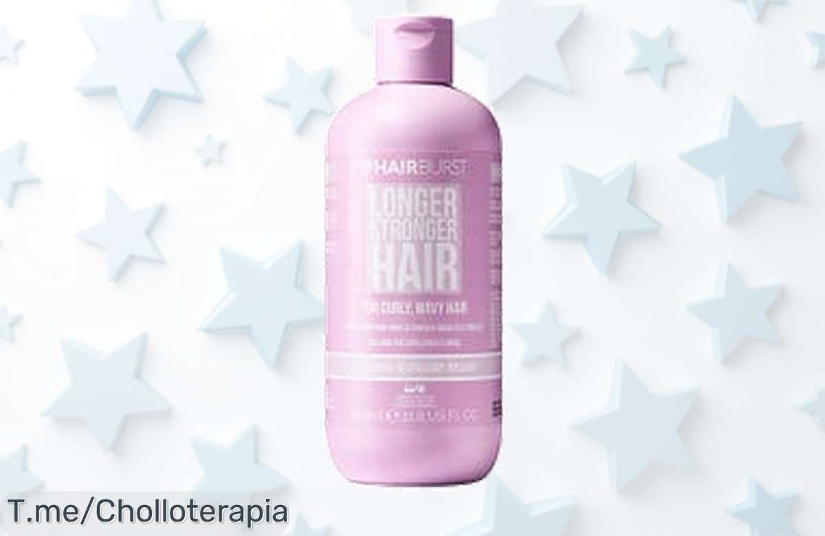 Transforma tus rizos con HAIRBURST: ¡nutre y fortalece tu cabello de forma nunca vista! Aprovecha este ofertón loco antes de que se agote, no te lo pierdas.