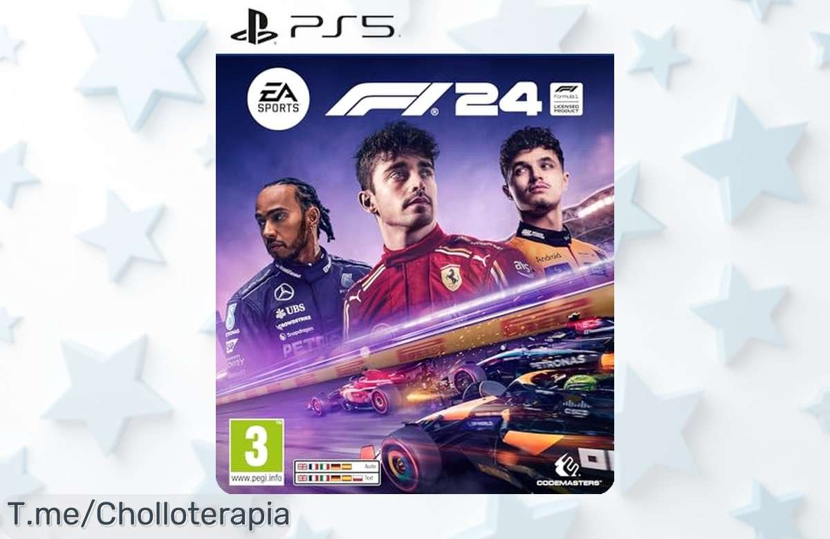 Vive la emoción de F1 24 en PS5 con un precio loco, controla tu destino y siente la adrenalina. ¡Aprovecha este ofertón antes que se agote!