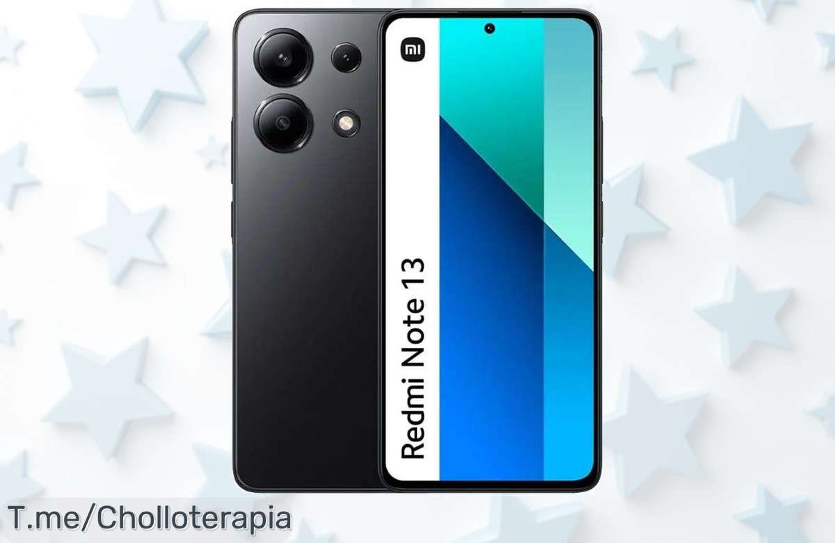 Xiaomi Redmi Note 13 a precio loco, cámara de 100 MP para fotos impresionantes y pantalla AMOLED. ¡No pierdas esta super oferta y cómpralo ya antes que se agote!