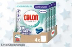 Adiós a las manchas con Colon Nenuco: 128 cápsulas mágicas que dejan tu ropa fresca y brillante Aprovecha este super chollo antes de que se acabe, ¡actúa ya!