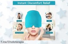 Alivio inmediato para tus migrañas con el gorro de hielo de gel a un precio loco: máxima frescura y compresión en un solo paso ¡Compra ya, stock limitado!
