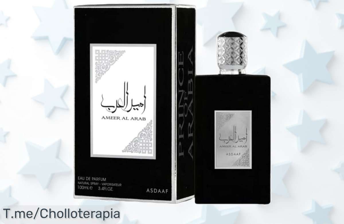 Ameer Al Arab de Lattafa: El perfume que transforma tu presencia en atracción irresistible. ¡Super chollo disponible ahora, no te lo pierdas y hazlo tuyo ya!
