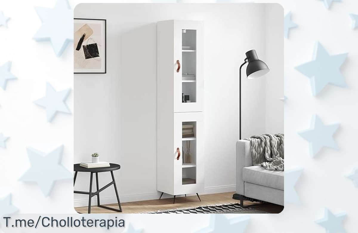 Aparador alto de madera contrachapada: elegancia y funcionalidad en tu hogar a un precio loco. ¡No te lo pierdas! Oferta limitada, actúa ya antes de que se agote.