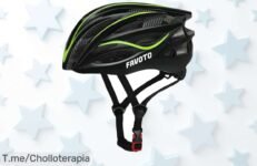 Aprovecha el super chollo del casco Favoto, robusto y seguro para tus aventuras en bicicleta ¡Haz clic ahora antes de que se agoten!