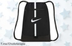 Atrapa el Nike NK ACDMY GMSK Gym Bag en este ofertón único: estilo ligero, ajuste perfecto y un toque especial que todos desean ¡Compra ya antes de que se agote!