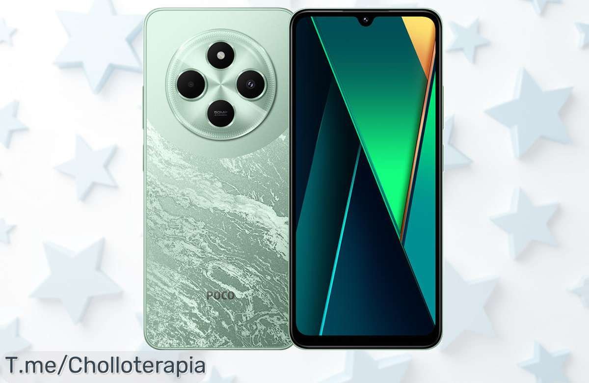 Atrapa el Teléfono Móvil POCO C75 con 8GB+256GB, pantalla 120Hz y cámara de 50MP a un precio loco. ¡Aprovecha este ofertón antes que se agoten las unidades!