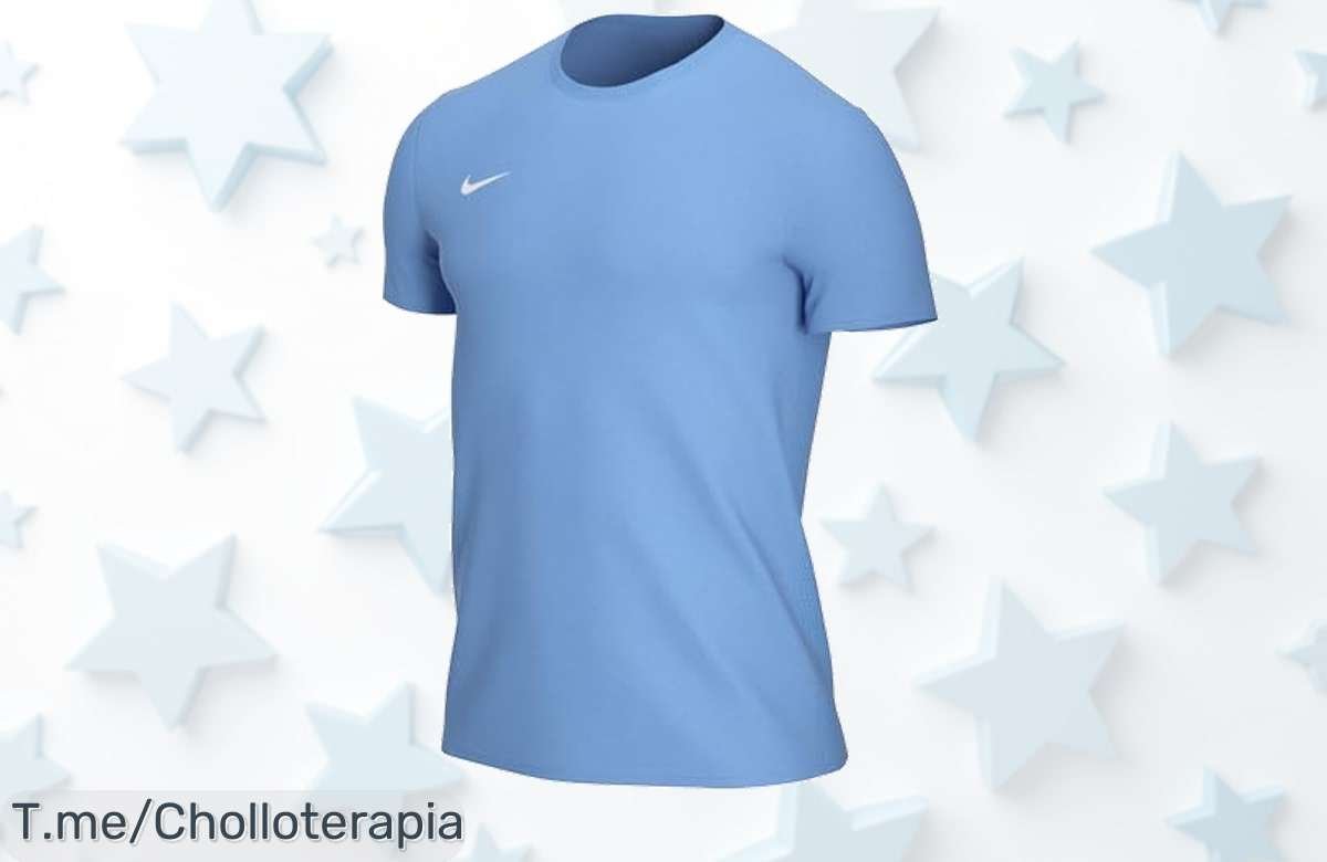 Atrapa el ofertón de la camiseta Nike M Nk Dry Park Vii Jsy Ss y deslumbra en el campo con su estilo único. ¡Actúa rápido antes que se agoten estas gangas!