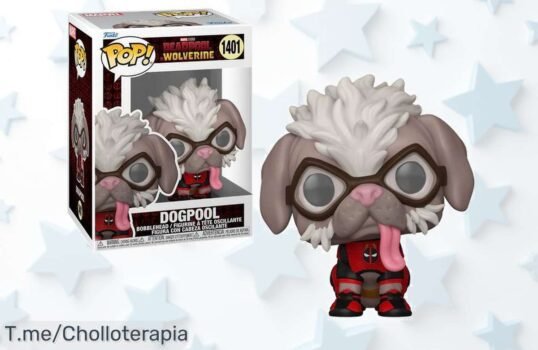 Atrapa el super chollo del Funko Pop Dogpool, Deadpool y Wolverine 1401, ¡una oportunidad única para tu colección que no puedes dejar pasar! Corre, quedan pocas unidades