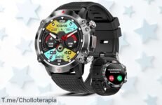 Atrapa este ofertón: Reloj inteligente con 100 modos deportivos y Bluetooth Usa el cupón y llévatelo a precio loco ¡Compra ahora antes de que se acabe!