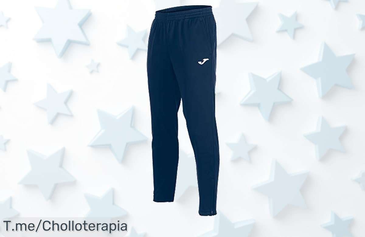 Atrapa la acción con el pantalón Joma Nilo, comodidad sin igual y bolsillos increíbles en un ofertón que vuela. ¡Compra ya antes de que se agote!