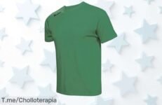 Atrapa la acción con la camiseta deportiva ASIOKA: secado rápido para que siempre estés listo No dejes pasar este super chollo, ¡compra ya antes que se acabe!