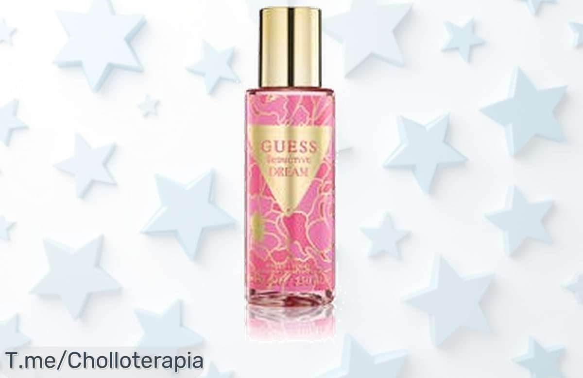 Atrapa la atención con Seductive Dream GUESS Body Mist, aroma irresistible que energiza tu día. No dejes pasar este ofertón único ¡Cómpralo ya antes de que se agote!