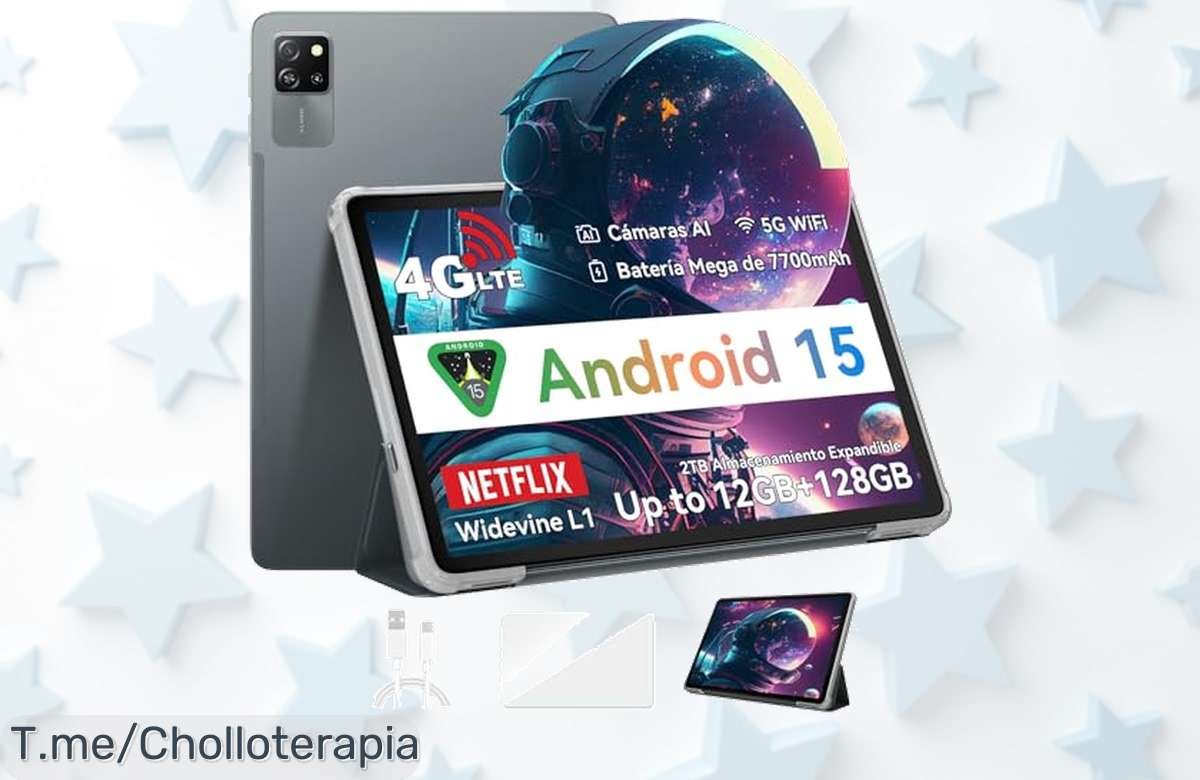 Atrapa la locura: Tablet Blackview 10 con 12GB RAM y descuento brutal solo por tiempo limitado ¡No te quedes sin el super chollo que transformará tu día a día!
