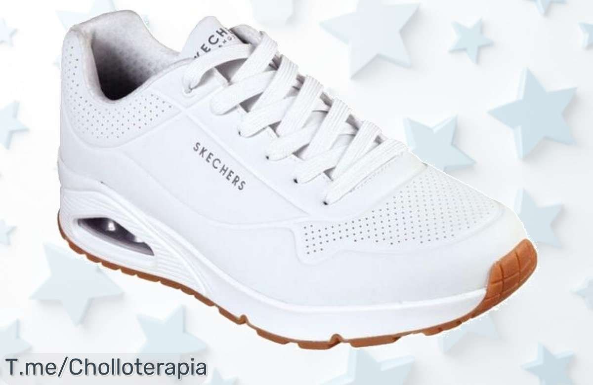 Atrapa todas las miradas con las Zapatillas SKECHERS 52458 Blanca para Hombre, super chollo que transforma tu estilo. ¡No dejes pasar esta oferta única y compra ya!