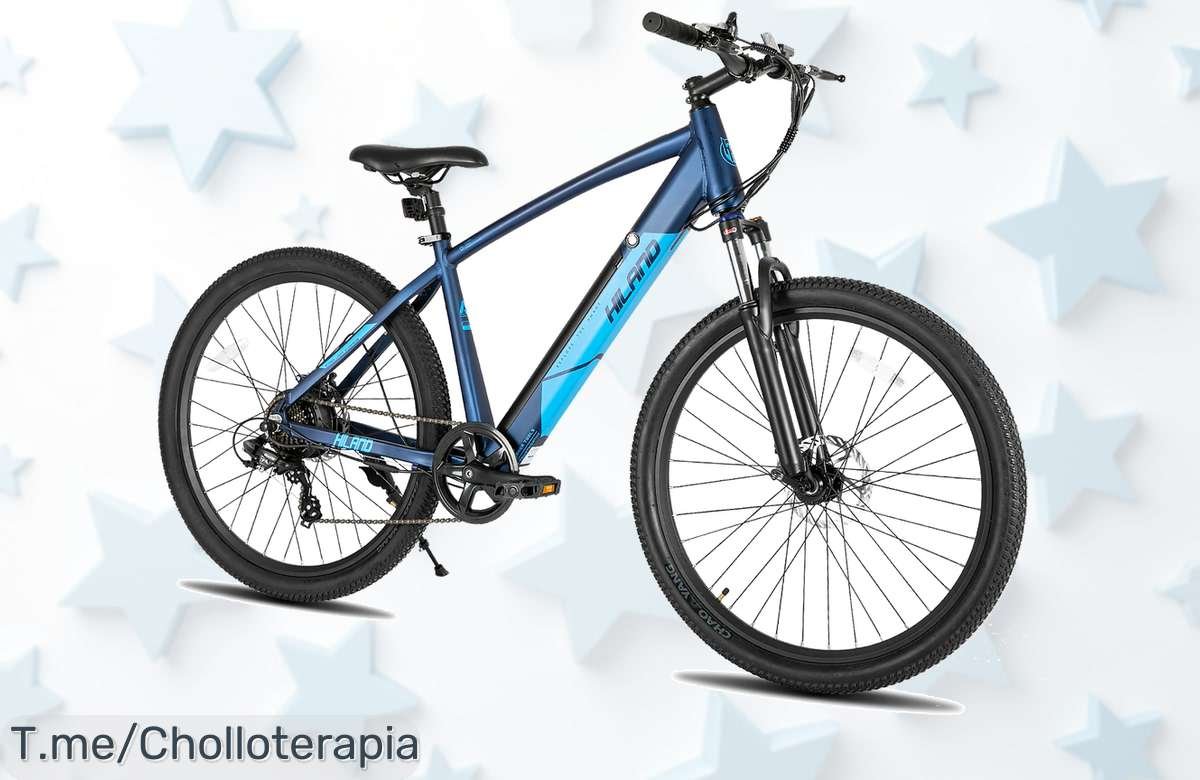 ¡Atrapa tu nueva HILAND, la bicicleta eléctrica que transforma tus aventuras! Con 250W y Shimano 7 velocidades, disfruta de montañas sin esfuerzo. ¡Oferta loca por tiempo limitado!
