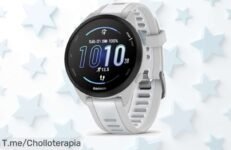 Atrévete a brillar con el Garmin Forerunner 165: Pantalla AMOLED brillante y entrenamientos personalizados, ¡obtenlo ya en un super chollo antes que se agote!