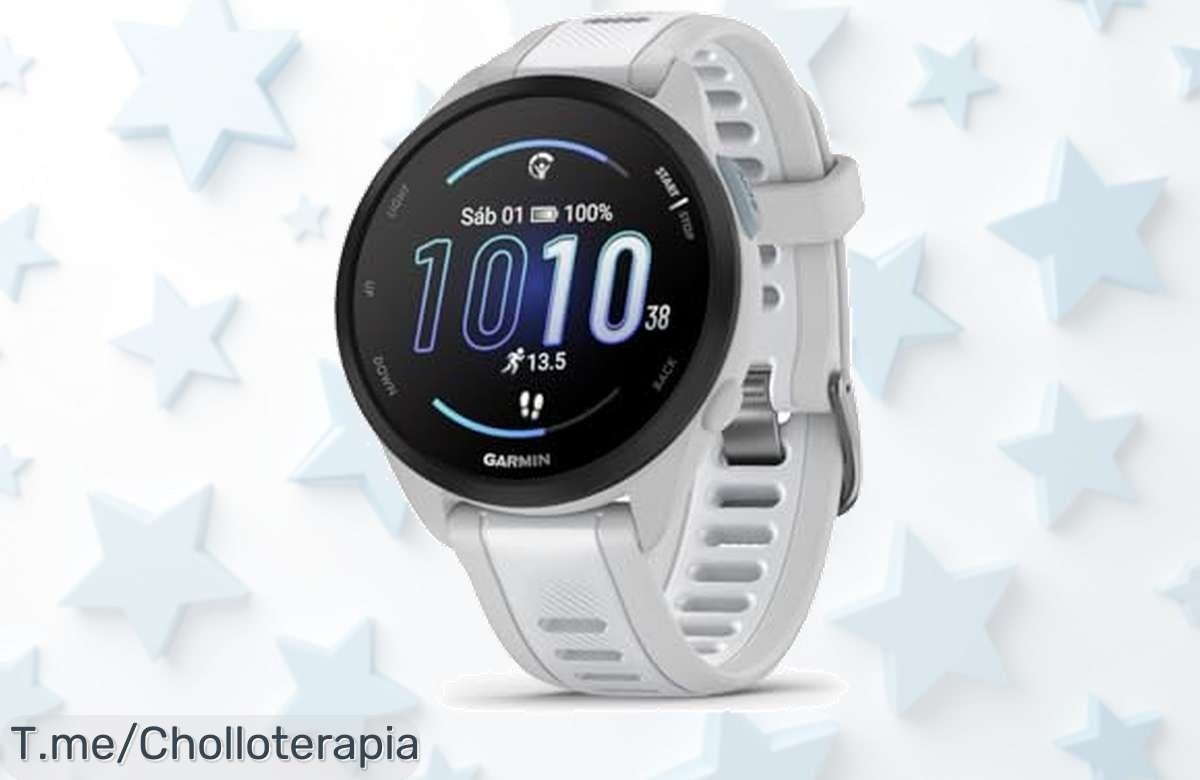 Atrévete a brillar con el Garmin Forerunner 165: Pantalla AMOLED brillante y entrenamientos personalizados, ¡obtenlo ya en un super chollo antes que se agote!