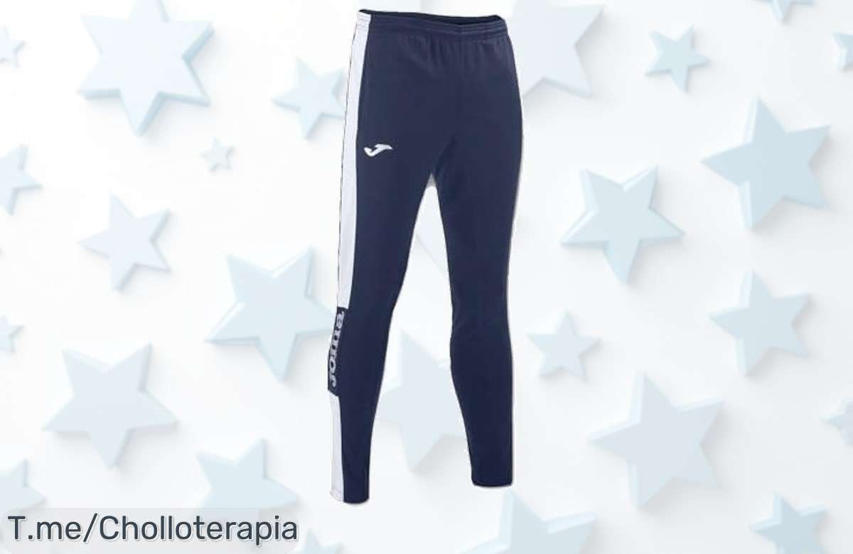Atrévete a brillar con los pantalones Joma Championship IV, diseño único y ajustable. No dejes pasar este ofertón exclusivo, ¡consigue el tuyo antes que se agoten!