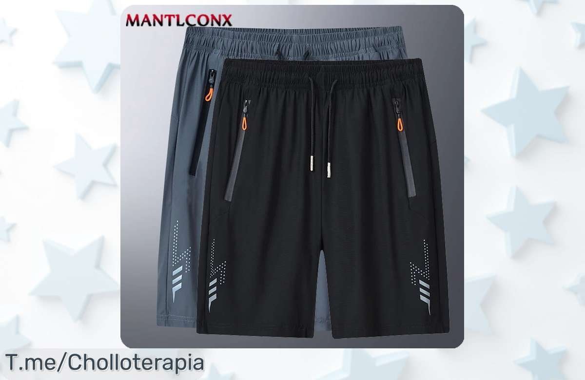 Atrévete a brillar este verano con nuestros pantalones cortos deportivos de secado rápido, ¡ofertón único que no puedes dejar pasar! Compra ahora y sé el rey del verano.