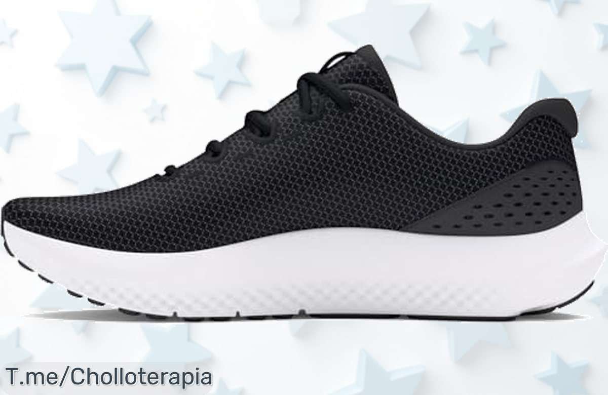 Atrévete a correr con las Under Armour UA W Charged Surge 4, el super chollo ligero que te impulsa en cada paso. ¡No dejes pasar esta oferta única y hazlas tuyas ya!