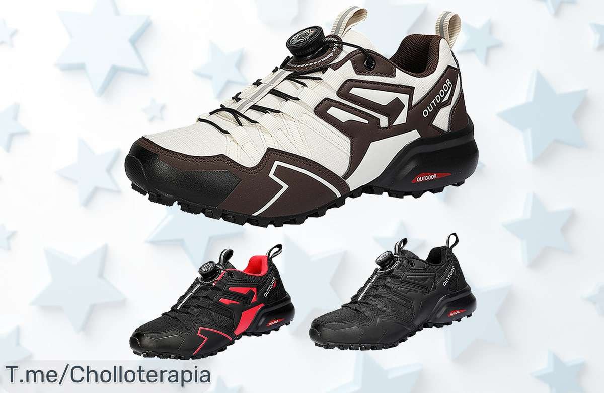 ¡Atrévete a explorar con nuestros zapatos de senderismo! Resistencia y estilo en un solo par. No te pierdas este ofertón único, ¡compra ahora antes que se agoten!