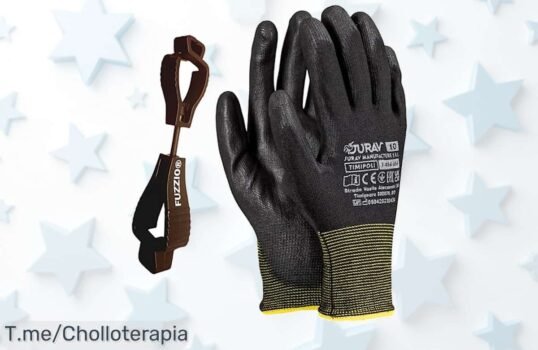 Atrévete a ser un experto con los FUZZIO: 12 pares de guantes que te brindan destreza única ¡No dejes pasar este ofertón y hazte ya con tu precio loco antes de que se acabe!