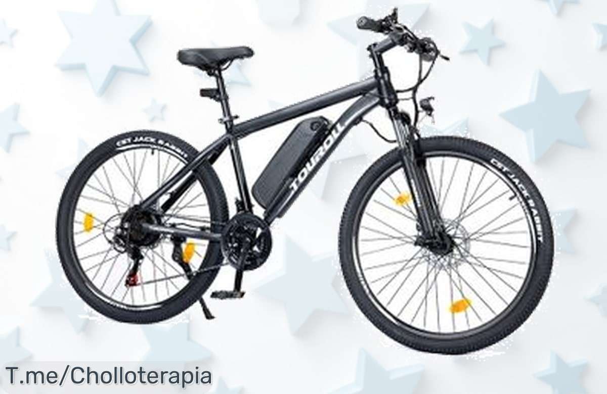 Bicicleta Eléctrica Touroll U1: ¡Potente motor, hasta 65km de diversión! Aprovecha este super chollo y mueve tu vida a lo grande antes que se agote.