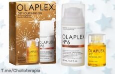 Brilla como nunca con el Olaplex Get Your Shine On Kit, un super chollo que transforma tu cabello en radiante y sedoso ¡No dejes pasar este ofertón! Compra ahora antes de que se acabe