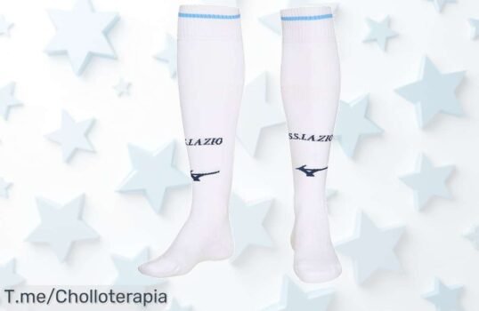 Brilla en el campo con las Medias SS Lazio Mizuno a un precio loco, calidad espectacular y diseño único ¡No esperes más, son pocas unidades!