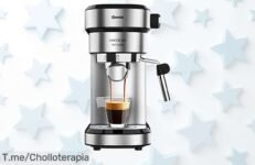 Cafetera Revolucionaria a Precio Loco: Espressos y Cappuccinos Perfectos con 20 Bares de Presión, ¡Super Chollo Único! No Esperes Más, Compra Ahora y Gana Sabor en Cada Taza