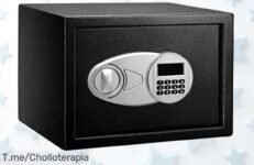 Caja Fuerte de Acero con Cerradura Electrónica a Precio Loco, Protege lo que Más Amas y Disfruta de Seguridad Total ¡Aprovecha Este Super Chollo Antes que se Agote!