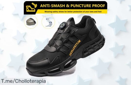 Cambia tu rutina con las botas de trabajo ligeras y transpirables que necesitas, ¡super chollo a precio loco! Aprovecha este ofertón antes de que se agoten