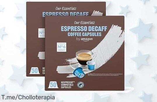 Cápsulas de café descafeinado compatibles con Nespresso a precio loco: deléitate con sabores intensos y calidad belga No te pierdas este super chollo, ¡compra ya!